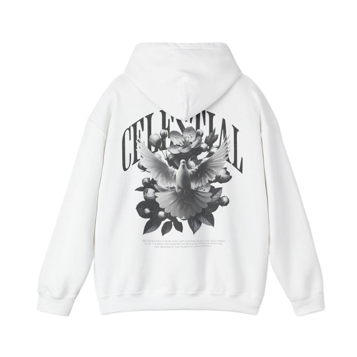 Celestial White Blessed Hoodie