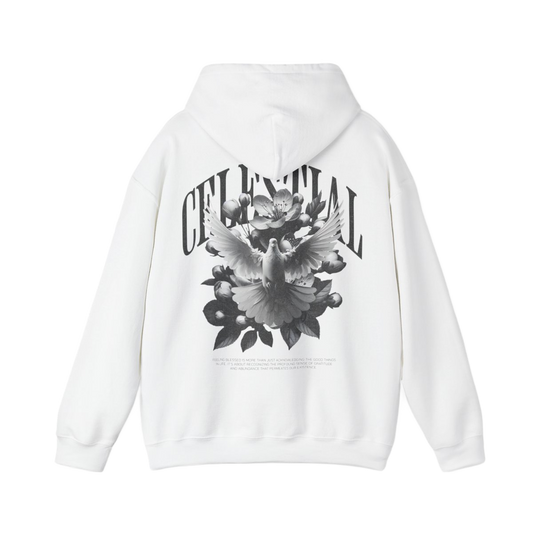 Celestial White Blessed Hoodie